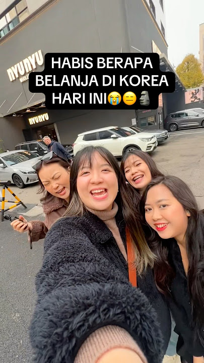 PUSING BANGET JADI CWE NAPA SUKA BELANJA🗿 #holidayswithshorts #travel #korea #belanja #trending