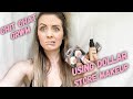 TESTING DOLLAR STORE MAKEUP + CHIT CHAT GET READY WITH ME | Carly Waddell