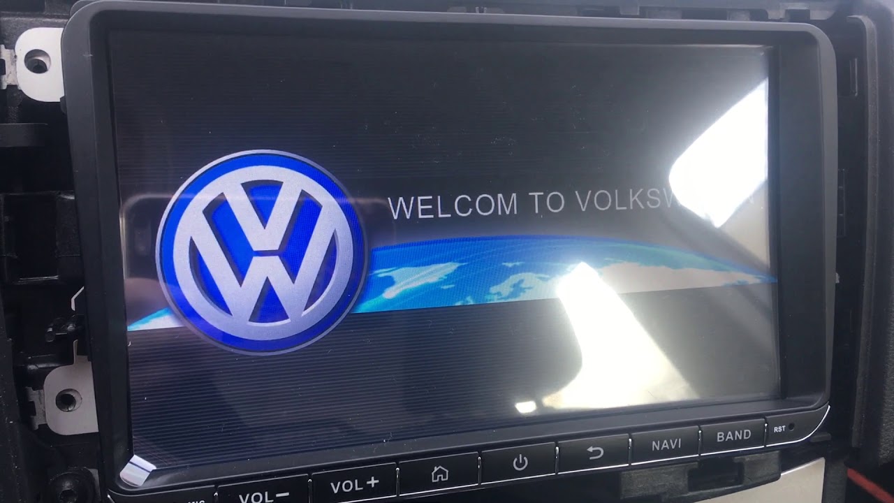 VW PASSAT B 7 výměna autorádia MKD 188L CHINA jednou rukou/exchange car  radio/ 