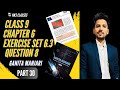 CLASS 9 MATHS CHAPTER 6 EXERCISE SET 6.3 QUESTION 8 GANITA MANJARI PART 30 @nksclasses