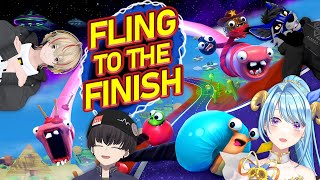 [コラボ]すっごい仲がいい者同士の協力ゲーム[Fling to the Finish]