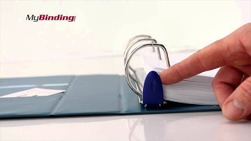 Wilson Jones Premium Locking D Ring Binders Demo