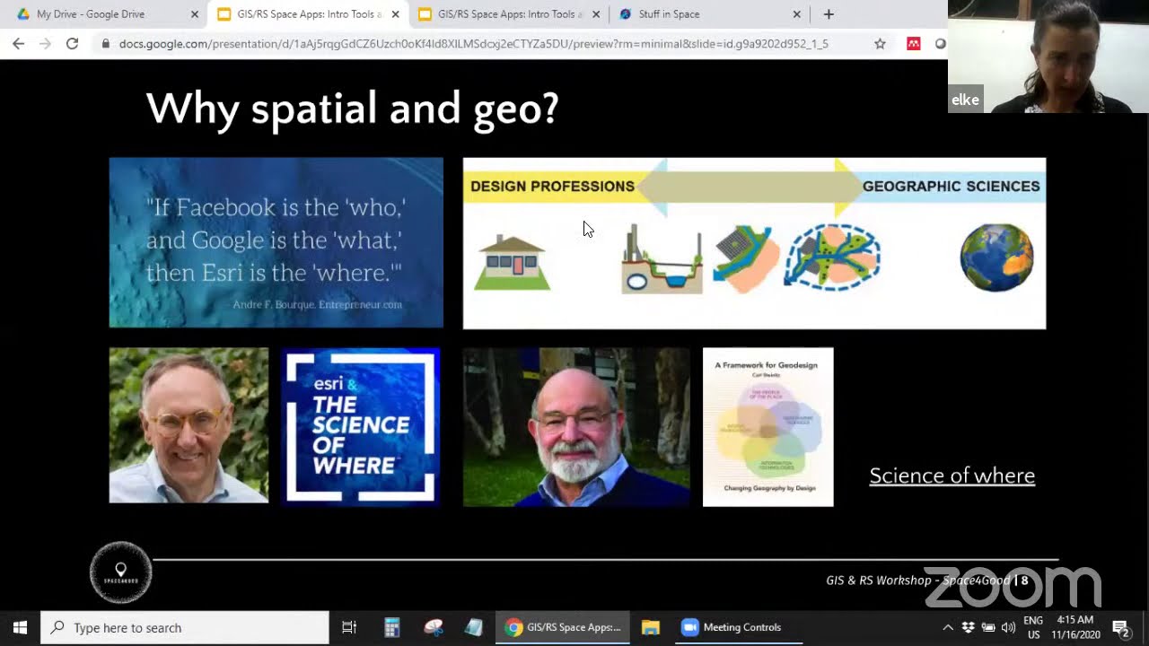 IDW 2020 | GIS Bootcamp by Space4Good, The Netherlands