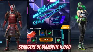 SPARGERE DE 4.000 DIAMANTE 😱/ ZOMBIE SAMURAI + WEPON ROYALE , DIAMOND ROYALE/Free Fire ROMANIA🎯 screenshot 5