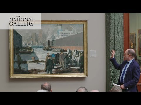 George Bellows's 'Men of the Docks' | The History of the National Gallery in Six Paintings