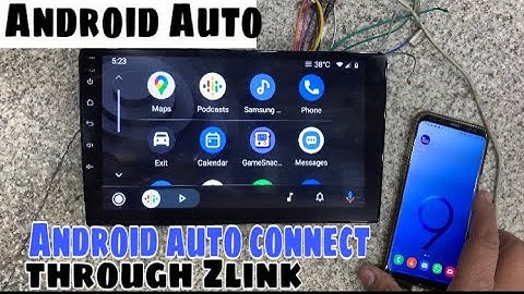 How to Use Android Auto In Android Stereo | Android Auto | Android Auto Connect Through Zlink.