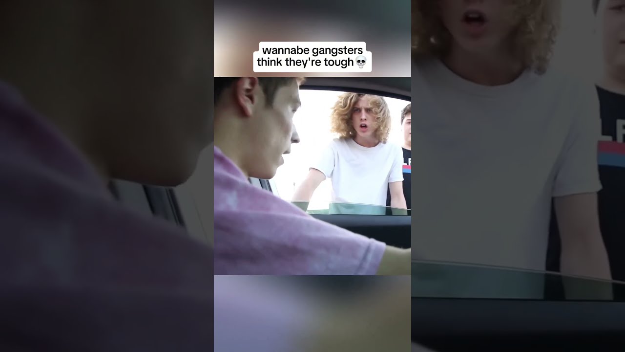 Wannabe Gangsters Acting Tough Shorts Pranks Viral