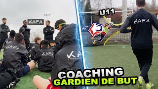 JE COACH DES JEUNES GARDIENS DANS CE STAGE D'ENTRAINEMENT "KAFA"