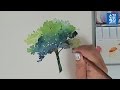 맑은 수채화의 5가지 비법 5 ways to do clear watercolor painting