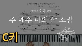 Living Hope - Phil Wickham (Easy Worship Piano Arrangement (Key of F)) by Jini Worship