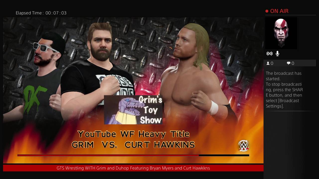 gts youtube wrestling figures heavyweight championship