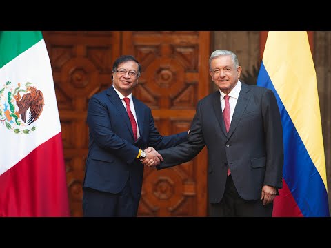 Ceremonia de bienvenida al presidente de la República de Colombia, Gustavo Petro Urrego