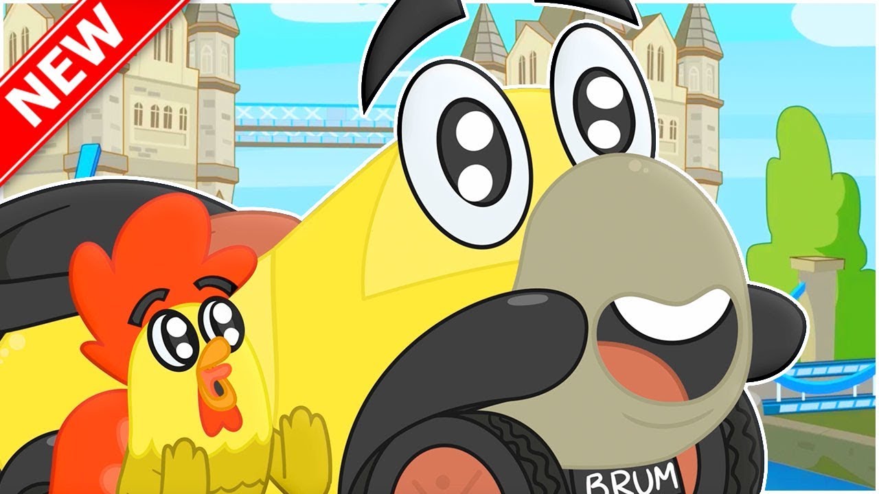 NEW! STREET HERO | BRUM Cartoon | Cartoon Movie | Funny Animated ...