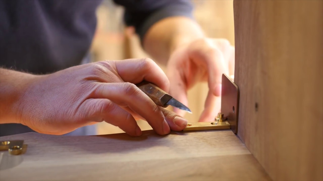 Offset Pivot Hinge Installation W Caleb Woodard Youtube