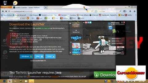 how to download Technic Launcher and Mod Packes w\pixelmon