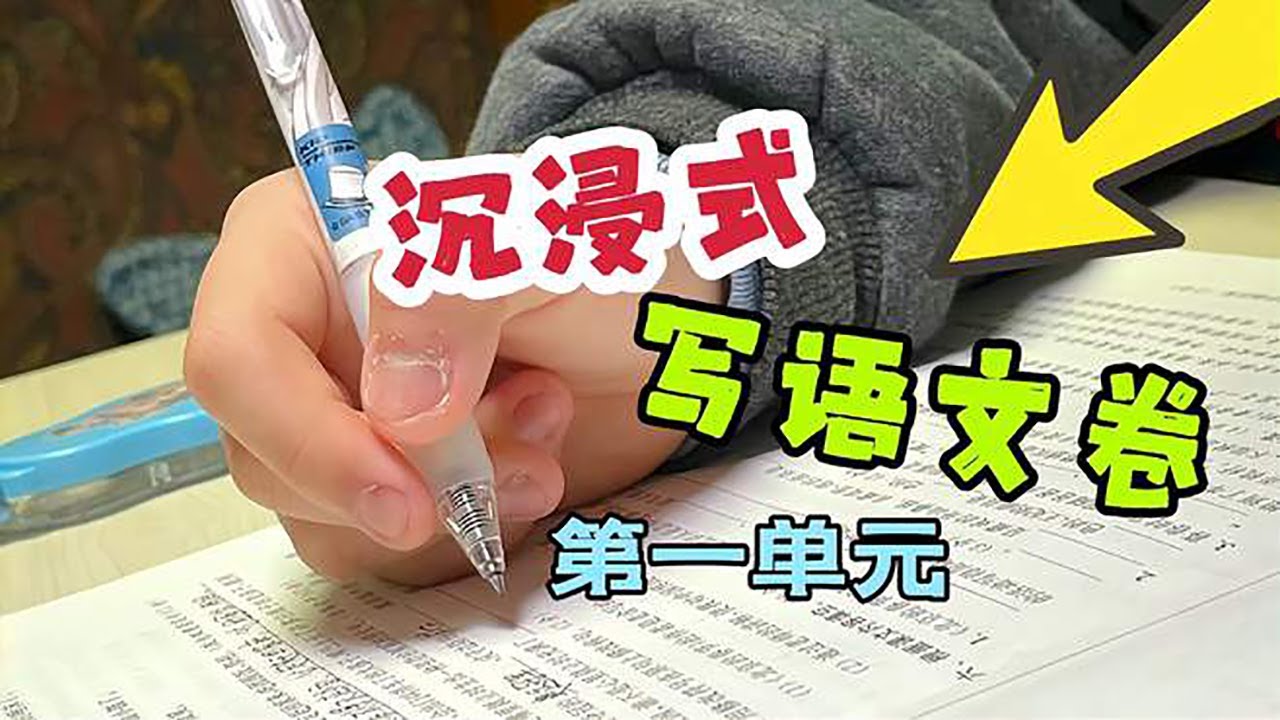 久违的沉浸式写试卷，能得几分？【爱上云朵的小鱼儿】