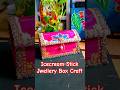 Icecream Stick Jwellery Box Craft Idea #artbydrranjini #craft #bestoutofwaste #diy #craftstash