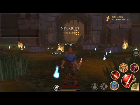 AdventureQuest 3D (by Artix Entertainment LLC) - rpg game for Android and iOS - gameplay.