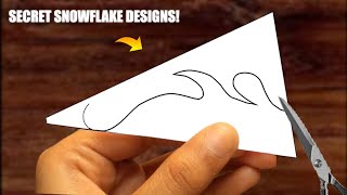 Top 3 Easy Paper Snowflakes - How to Make Snowflakes Out of Paper Step by Step - Christmas Crafts