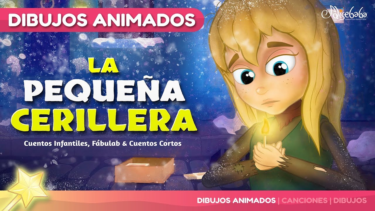 ⁣La Pequeña Cerillera - cuentos infantiles en Español - Dibujos Animados