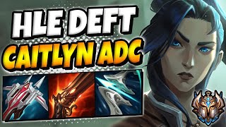 Deft Caitlyn vs Jhin [ ADC ] Patch 11.23 Korea Challenger 