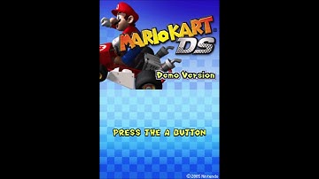 Mario Kart DS Demo ( Title Screen. )