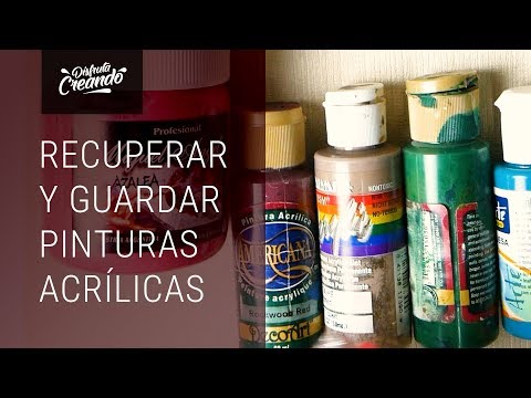 Video: Cómo Arreglar Pinturas Acrílicas