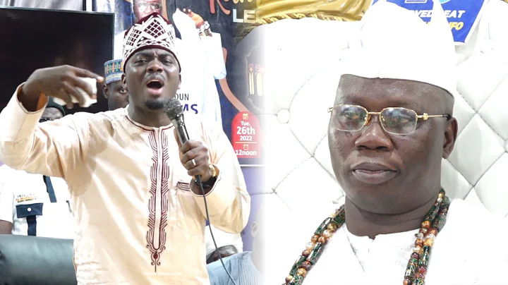SEE AARE IBA GANI ADAMS REACTION AS SHEIKH AMI OLOHUN LETURES ABOUT AT HIS RAMADAN LECTURE