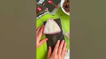 TRIANGLE RICE SANDWICH Samgak Gimbap Onigiri Quick Easy Meal 