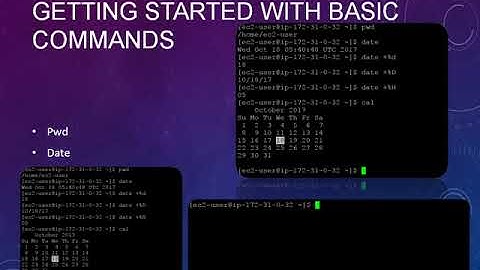 Unix Tutorial Part 13, Basic Commands in Unix