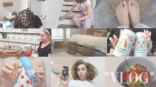 *Vlog* Cleaning + Fresh Pedicure + Story time, Time w/ Him, etc...