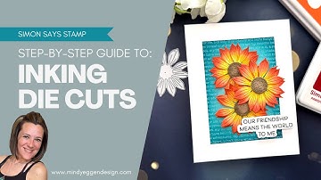 Step-By-Step Guide To Inking Die Cuts Using Contrasting Colors