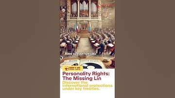 Personality Rights under International Conventions 🌍🔐
