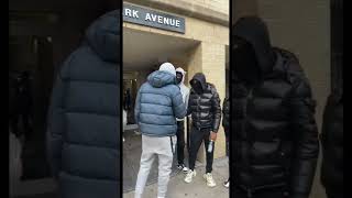 Nay Benz, Stickytheplug & the members seen POSTED in the Bronx most DANGEROUS hood
