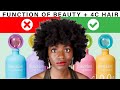 I tried Function of Beauty on 4C Natural Hair and UMMM….