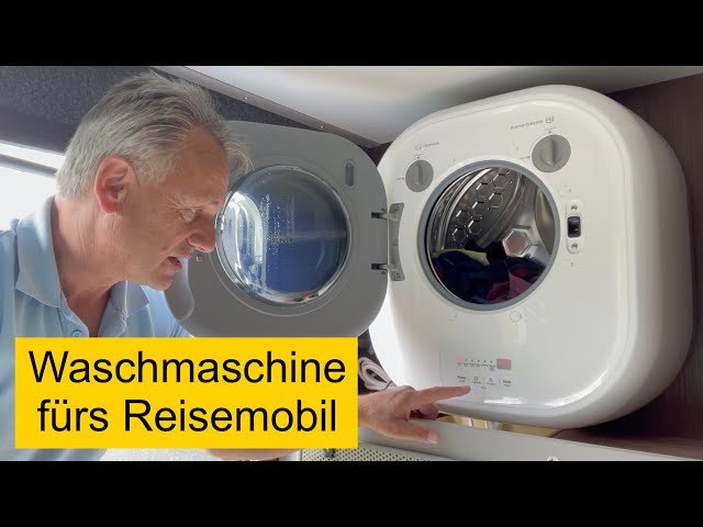 MINI Waschmaschine oder Wäsche waschen gestern & heute - womoclick - YouTube