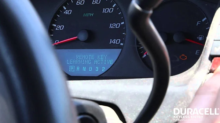 Duracell Keyless Entry Programming Instructions - GM008D (Option #1)