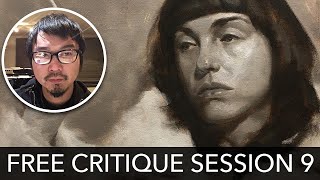 Drawing and Painting Advice + Livechat Charles Hu Free Critiques #9