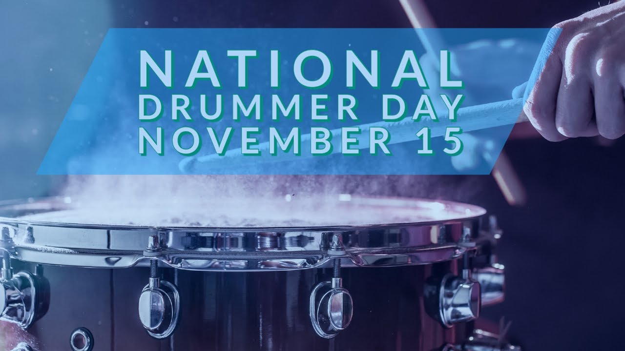 National Drummer Day • Drummer Gifts • Customized Drumsticks