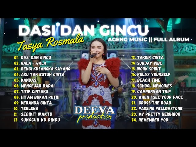 Dasi dan Gincu - Tasya Rosmala ft Ageng Music || Full Album Terbaru | Dangdut Populer Sepanjang Masa class=