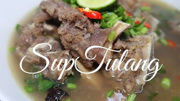 Cara Masak Sup Tulang Ala Thai || Resepi Rahsia Sup Tulang Padu || Sup Tulang By Poyok Budu Channel