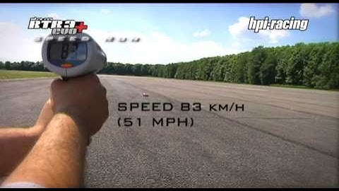 HPI Nitro3 Speed Run