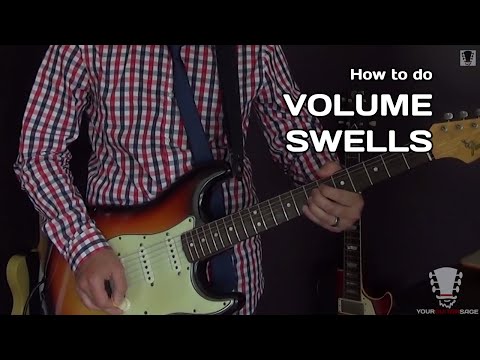 How To Do Volume Swells - Quick and Easy Guitar Lesson