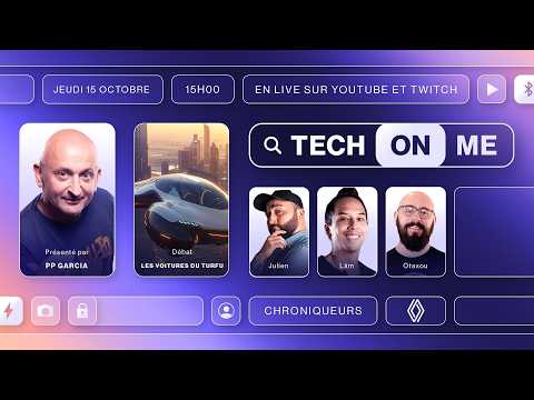 Tech On Me au Mondial de l'Automobile ! (#Renault)