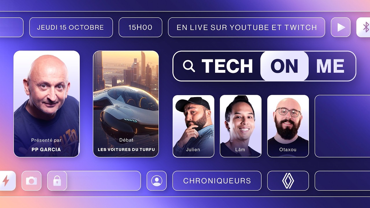 Tech On Me au Mondial de l'Automobile !renault