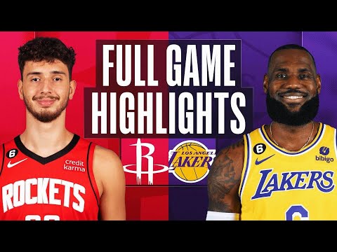Game Recap: Lakers 140, Rockets 132