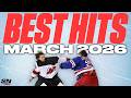 BEST NHL Hits Of March 2026