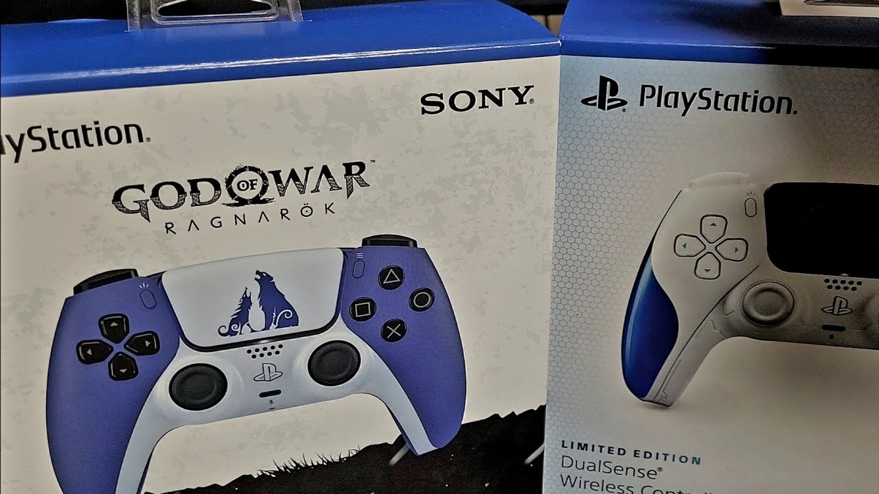 PS5 Dualsense Limited Edition Controllers Unboxing - YouTube