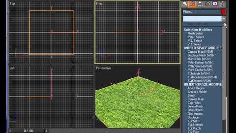 Vray grass DisplacementMod tutorial rendu réaliste au 3dsmax+vray