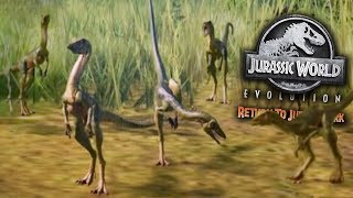 FIRST LOOK At Compy's in game and Pterandons Flying!?  - Jurassic World Evolution News Update